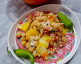 A picture of step 13 of Achari chana chaat.