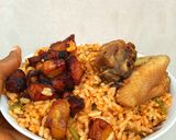 A picture of step 10 of Green Jollof Rice 2.