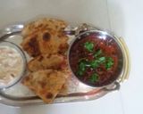 A picture of step 29 of Bihari special Thali.