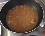 Foto del paso 4 de la receta Champiñones con jamón