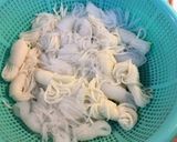 Hình bước làm 3 của món Bún Nưa nướng chao