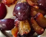 A picture of step 1 of Plum chutney.