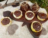 Foto del paso 5 de la receta: Baldecitos de coco rellenos de chocolate🍫