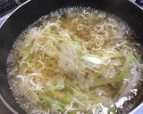 A picture of step 3 of Japanese Egg Soup.
