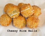A picture of step 6 of Cheesy Rice Balls Using Leftover Rice:.