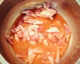 Foto del paso 2 de la receta: Espaguetis con bacon y gambas