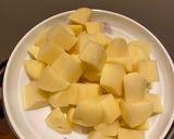A picture of step 1 of Baked Mashed Potatoes.