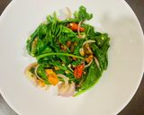 A picture of step 4 of Stir-fried Spinach.