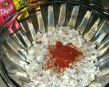 A picture of step 2 of Pizza Naan.