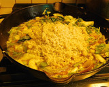 பெர்ல்ட் கொடோ மில்லட் வ்ரைட், பாக் சொய் (pearled kodo millet  stir fried with bok choy) ரெசிபி ஸ்டேப் 4 புகைப்படம்