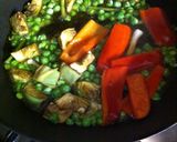 Foto del paso 6 de la receta Arror con verdura-pollo y salchichas