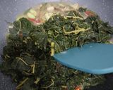 Foto langkah ke 4 dari resep GATA-41: TUMIS DAUN PEPAYA TERI PETAI.