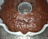 Foto langkah ke 6 dari resep Banana Triple Choco Steamed Brownies (No Mixer).