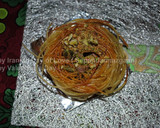 A picture of step 14 of Bird nest sweet.