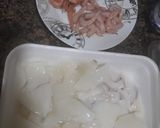 Foto del paso 1 de la receta Arroz con sepia, gambas y mejillones