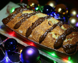 Foto del paso 12 de la receta: Bizcocho con avena y coco 🥥recubierto de chocolate 🍫 para Navidad🎄