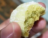 Foto langkah ke 5 dari resep Putri salju pandan eggless.