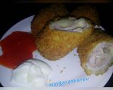 Foto langkah ke 8 dari resep Ayam gulung isi mozzarella (mozzarella stick).