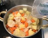 A picture of step 2 of Japanese Curry.