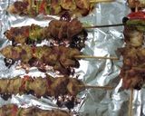 A picture of step 3 of Chicken kebab.