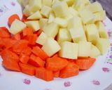 รูปขั้นตอนการทำที่ 2 ของ ข้าวแกงกะหรี่หมูทอดทงคัตสึ​