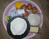 Foto langkah ke 1 dari resep Bolu Kukus Taro.