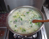 鮮蚵蔬菜粥(簡單料理)的食譜步驟5照片