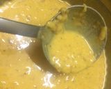 A picture of step 1 of Onion cheela with tomato chutney and Masala Chaas.
