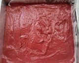 Foto langkah ke 4 dari resep Red Velvet Cheesecake.