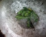 A picture of step 1 of Inji puli.