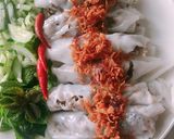 Hình bước làm 6 của món Bánh cuốn nóng
