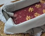 Gambar langkah 11 resipi Kek Beetroot Madu Coklat.
