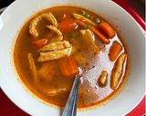 Borsóleves házilag gyúrt metélt tésztával🍵🍜 recept fázis 4 fotója