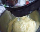 A picture of step 3 of Chocolate and red velvet checker board cake.