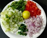 अनार स्प्राउट्स एवं नट्स - सीड्स पावर सलाद रेसिपी चरण 1 फोटो