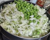 पत्ता गोभी मटर की सब्जी (patta gobhi matar ki sabzi recipe in Hindi) रेसिपी चरण 1 फोटो