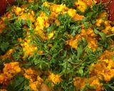 A picture of step 4 of Paneer Bhurji.