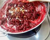 Rose flower halwa recipe step 5 photo
