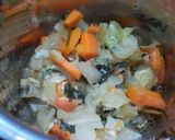 A picture of step 3 of Healthy Chicken Mixed Vegetables Soup.