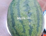 Hình bước làm 1 của món Rau Câu Dưa Hấu