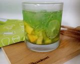 Foto langkah ke 4 dari resep Es Timun Mangga Jeruk Nipis.