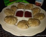 A picture of step 6 of Yummy Cabbage Momo 😋😋.