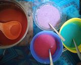 Foto langkah ke 4 dari resep Puding Unicorn.