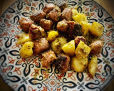 Foto del paso 6 de la receta: Ensalada de salchicha con patata al pesto