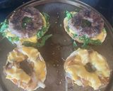 A picture of step 4 of Breakfast sandwich.