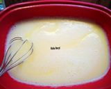 Foto langkah ke 3 dari resep Banana Bread Pudding With Vanilla Sauce..