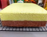 Foto langkah ke 7 dari resep Bolu Kukus Putih Telur 2 Lapis.