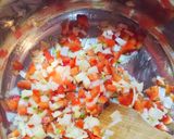 Pas rețetă Ciorbă de mazăre cu legume 1 fotografie