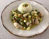 Foto del paso 8 de la receta: Pollo con verduras en brunoise