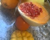 Une image de l'étape 11 de 🎄Panna 🥛cotta🥭 mangue 🍈kaki🍧 coco🥥.